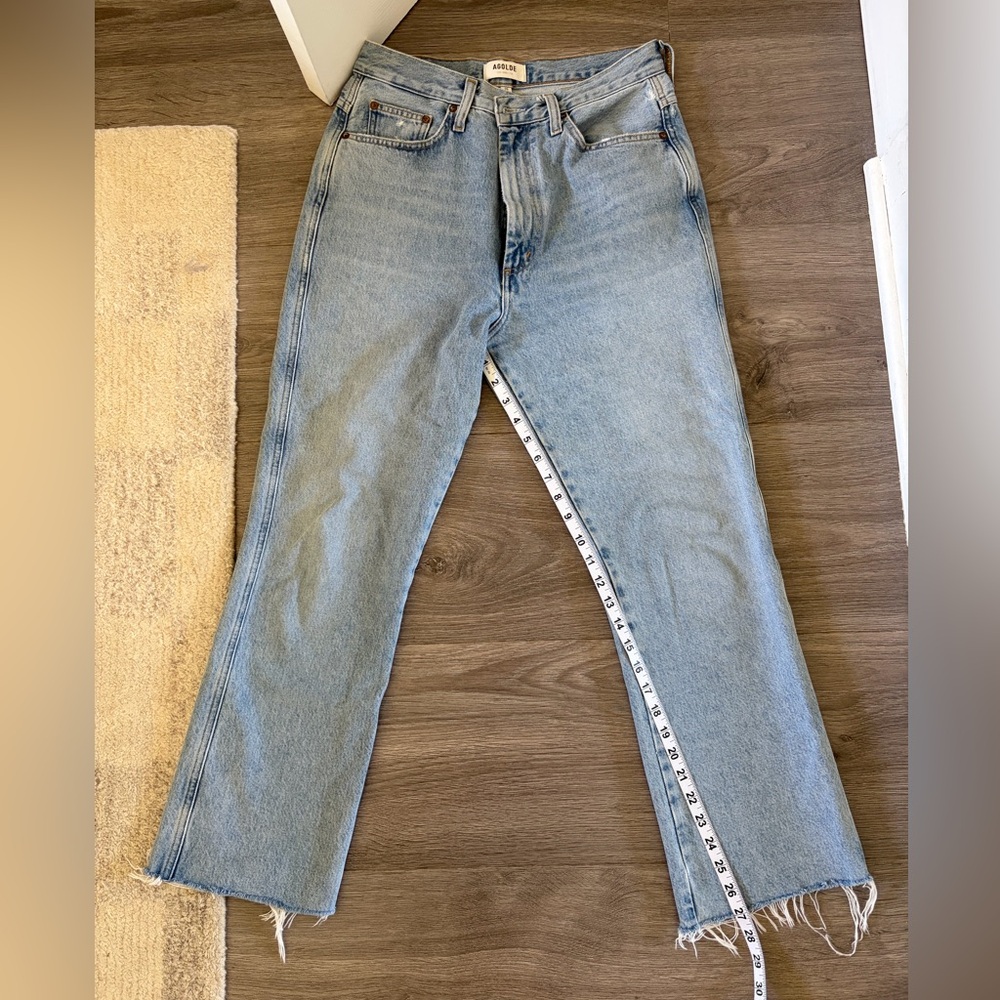 Agolde Pinch Waist High Rise Jeans Riptide - Picture 4 of 5